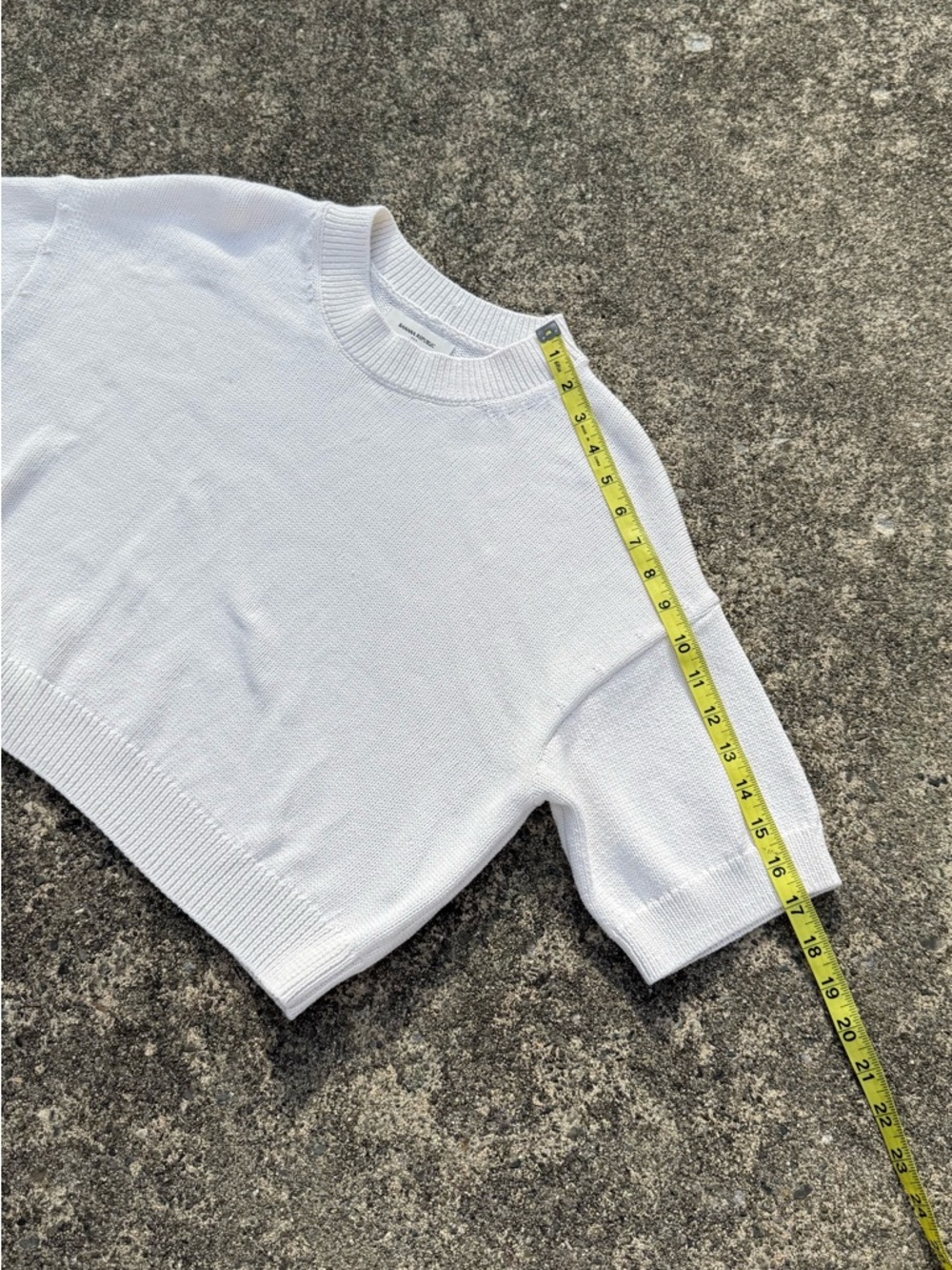 Banana Republic Kids White Short-Sleeve Knit Sweater - Picture 6 of 7